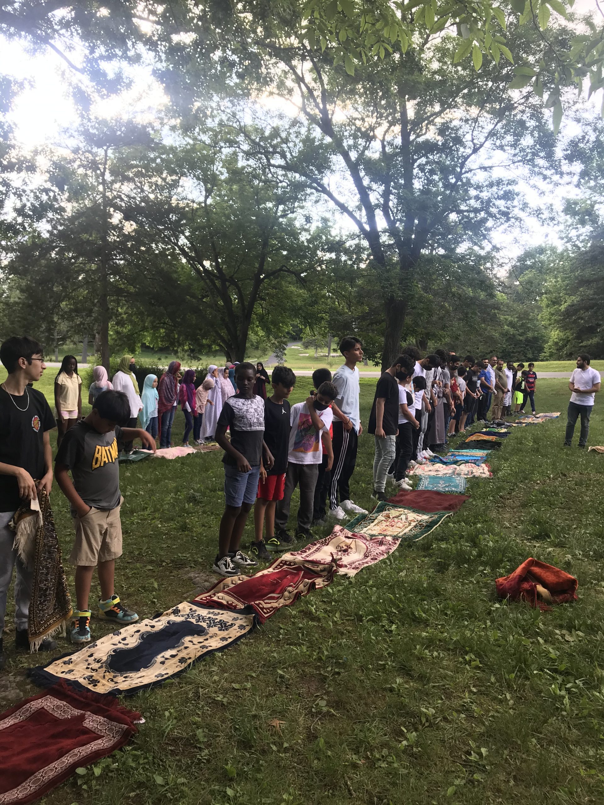 Hadith camp Prayer time Asser June 2021