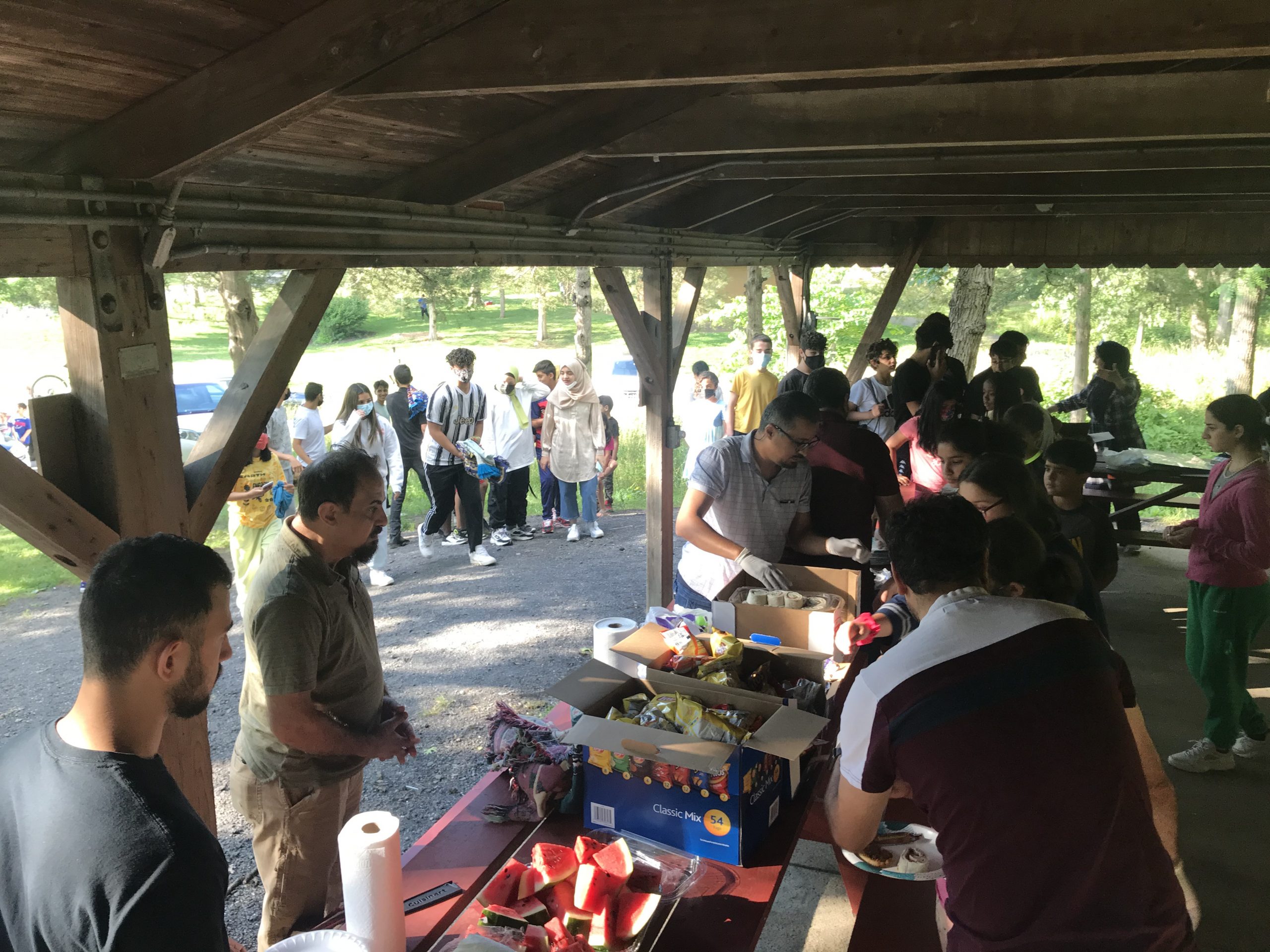 Hadith Camp Snack time