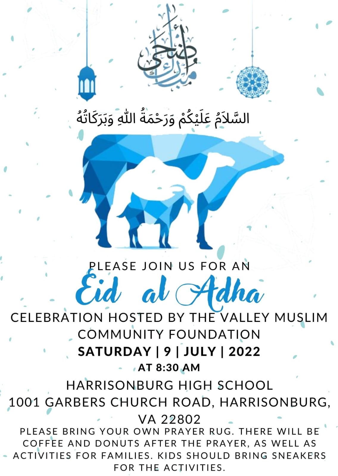 Eid ul Adha Valley Muslim Community Foundation